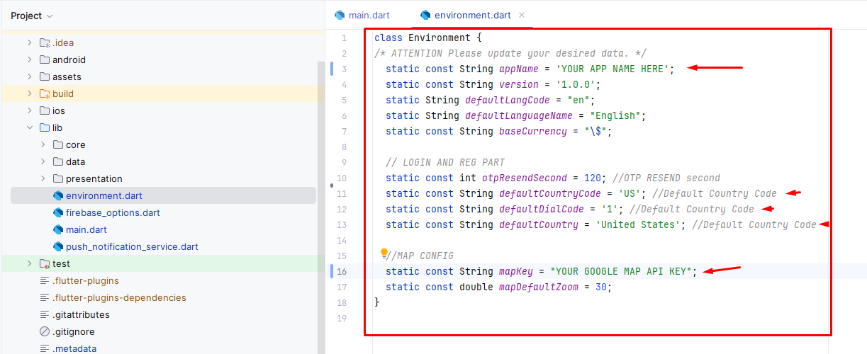 Environment Variables Setup