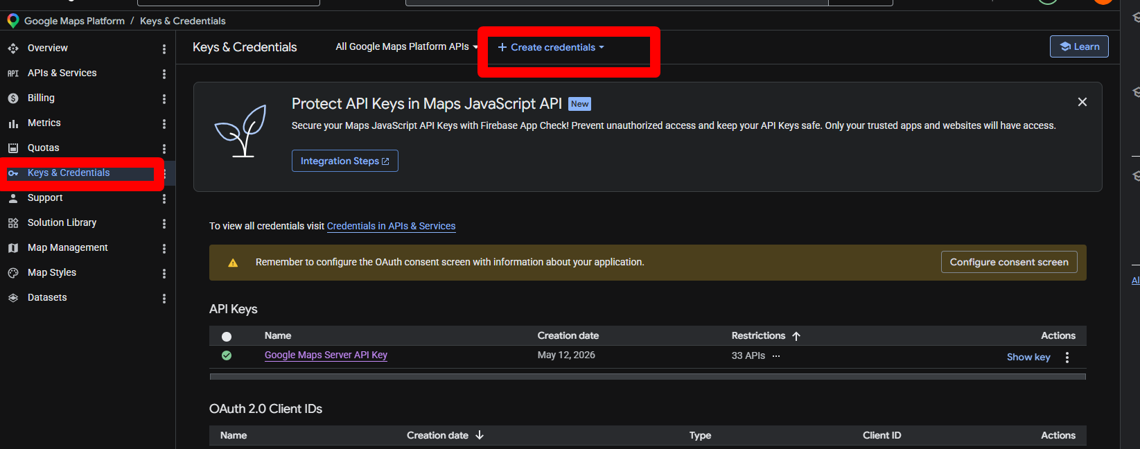 Create Client Key